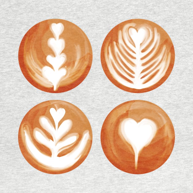 Latte Artistry by Jackal Heart Designs